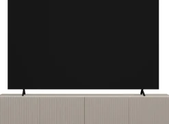 Mobile Porta TV moderno 4 ante in Cashmere Cannettato
