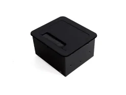 Multiconnettore da tavolo Atom 14, 130x115 mm disponibile in 2 colori
