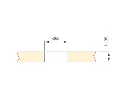 Multipresa estraibile da incasso Vertikal disponibile in 3 colori