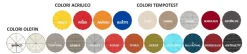 Ombrellone da Giardino in Alluminio con snodo orientabile in due misure e vari colori
