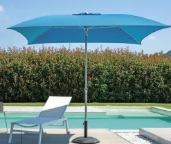 Ombrellone da giardino Palo centrale in Alluminio 12 Colori Disponibili modello Ponente