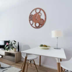 Orologio in ferro rustico effetto corten