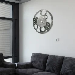 Orologio in ferro rustico effetto metallo