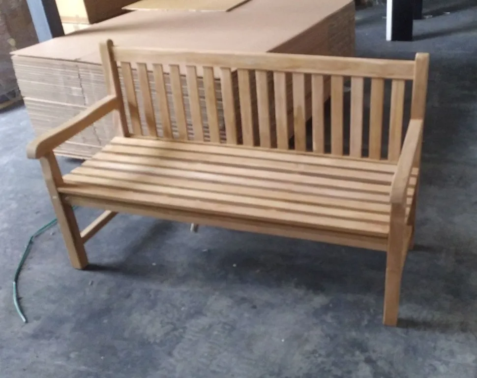 Panca da Giardino Lampedusa in Teak 3 Posti