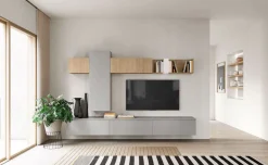 Parete attrezzata Ambra linea Zafferano 15 colorazioni