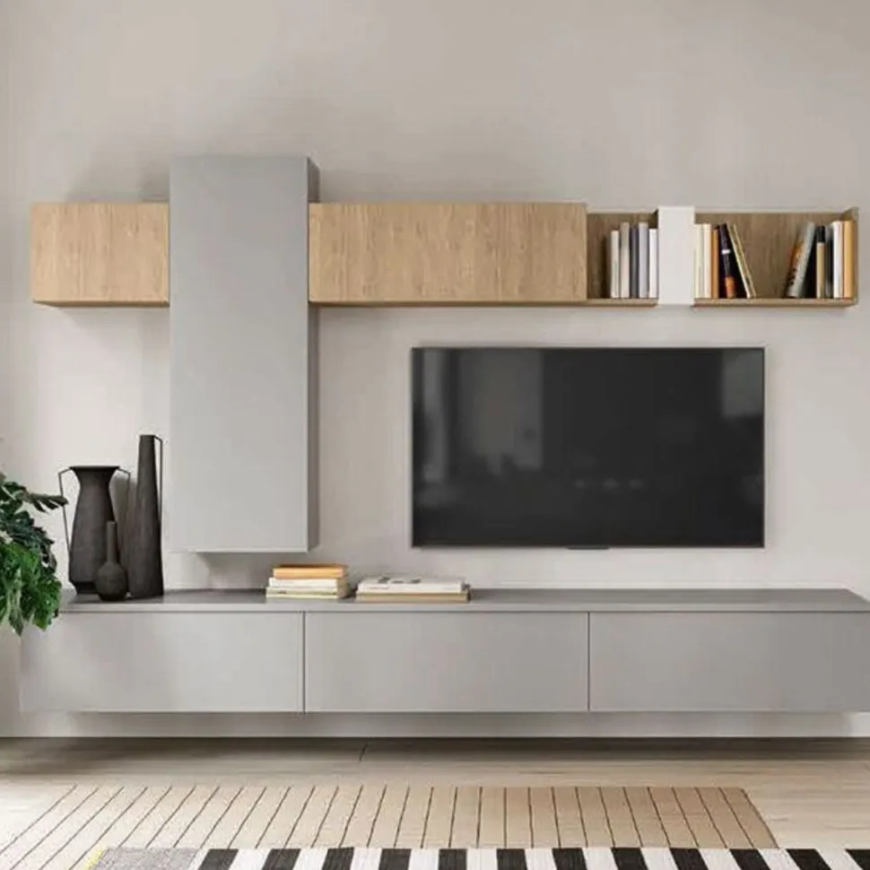 Parete attrezzata Ambra linea Zafferano 15 colorazioni