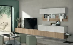 Parete attrezzata Luisa linea Zafferano 15 colorazioni