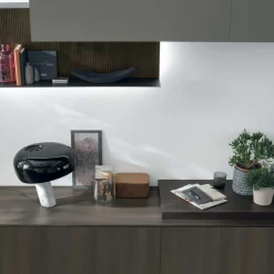 Parete attrezzata moderna componibile Slot linea Nais disponibile in vari colori