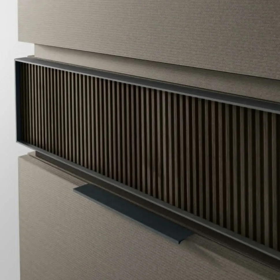 Parete attrezzata moderna componibile Kate linea Nais disponibile in vari colori