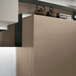 Parete attrezzata moderna componibile Sector linea Nais disponibile in vari colori