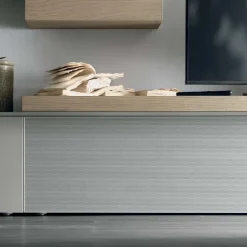 Parete attrezzata moderna componibile Box linea Nais disponibile in vari colori