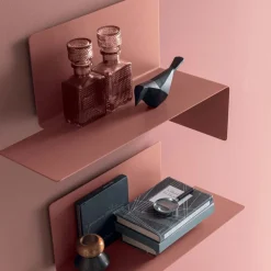 Parete attrezzata moderna componibile Moris linea Nais disponibile in vari colori