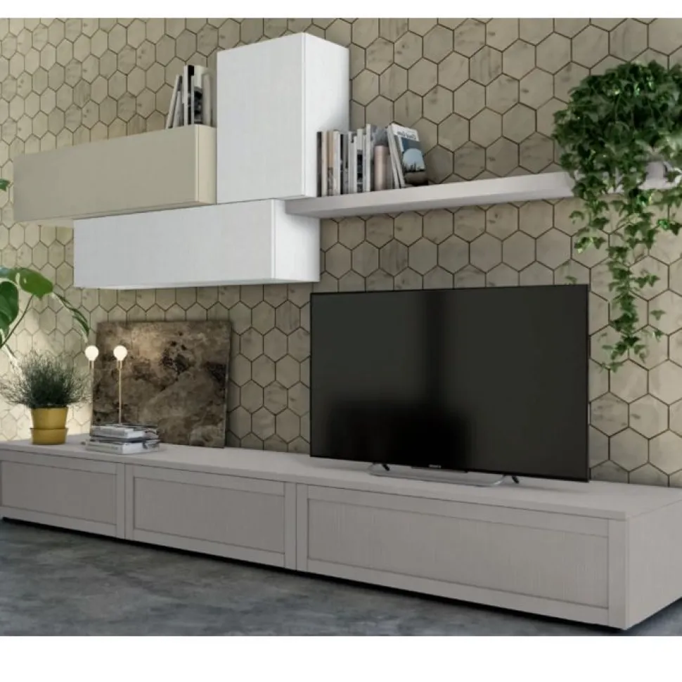 Parete attrezzata Nicole linea Cosmo 24 colorazioni