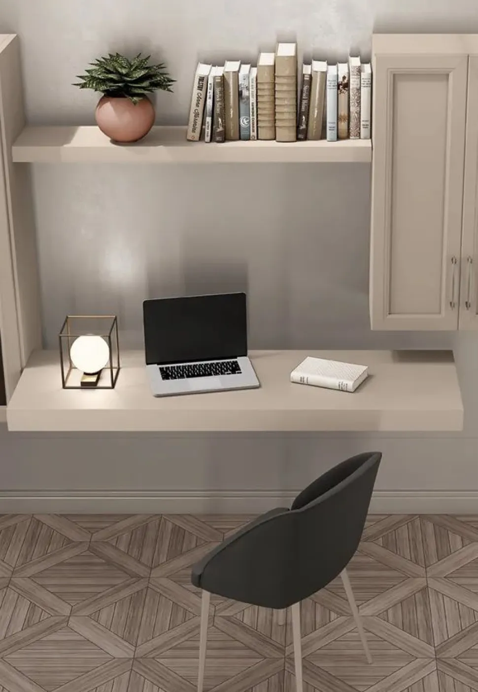 Parete attrezzata Sebastian linea Motivi disponibile in vari colori