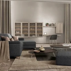 Parete attrezzata Sebastian linea Motivi disponibile in vari colori