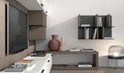 Parete attrezzata Steel linea Cosmo disponibile in 21 colorazioni