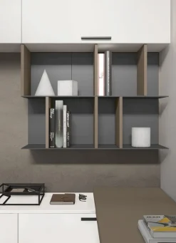 Parete attrezzata Steel linea Cosmo disponibile in 21 colorazioni