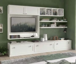 Parete attrezzata Tiziano linea Motivi disponibile in vari colori
