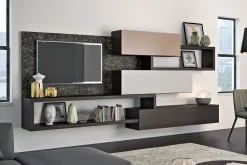 Parete attrezzata Virtual linea Contact