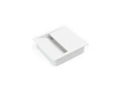 Passacavi quadrato da incasso Plaswire 85x85 mm