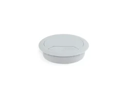 Passacavo circolare montaggio a incasso diametro 60 mm disponibile in 3 colori