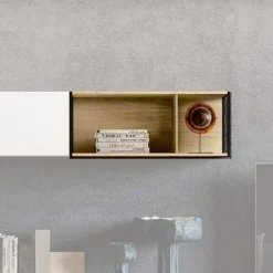 Pensile a giorno moderno sospeso con struttura in alluminio in 6 misure e vari colori
