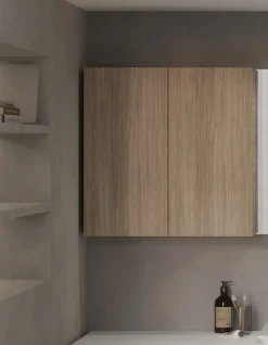 Pensile Bagno sospeso 2 ante disponibile in 3 misure e vari colori P 22 cm