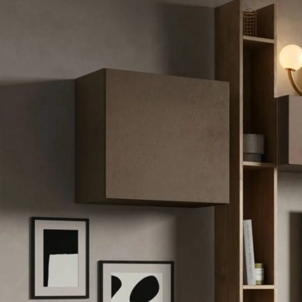 Pensile Cubo sospeso linea Arte disponibile in 9 colori
