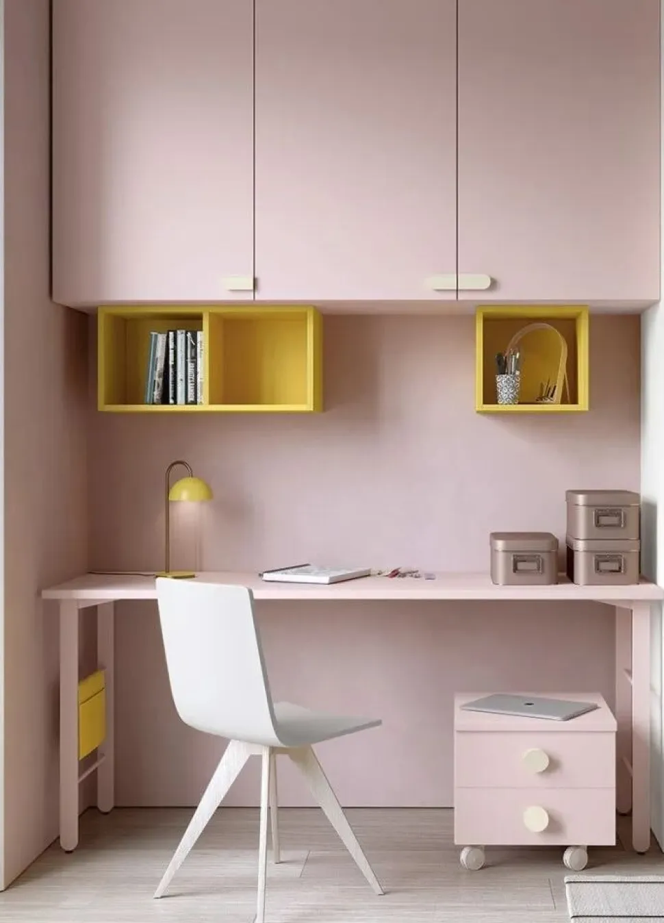 Pensile Cubo sospeso modulare con vani a giorno in Varie Misure e Colori