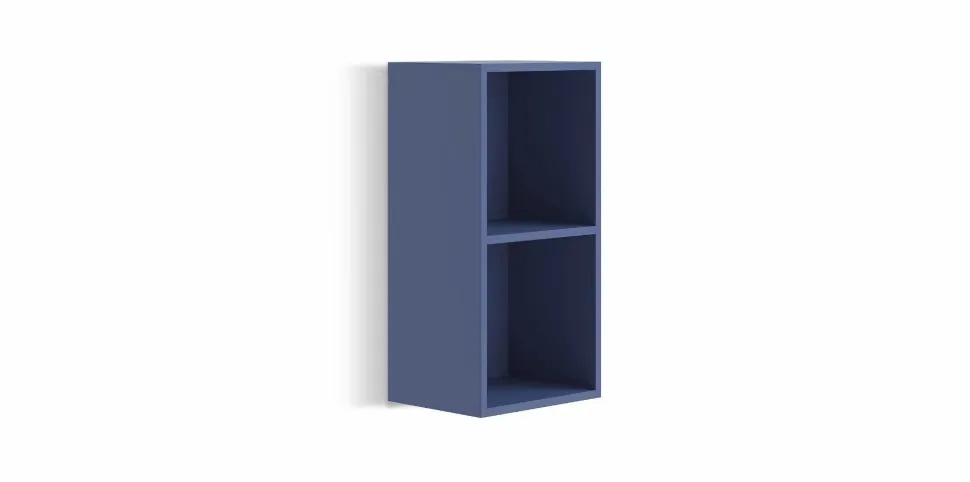 Pensile Cubo sospeso 2 vani a giorno linea Colorfull disponibile in vari colori