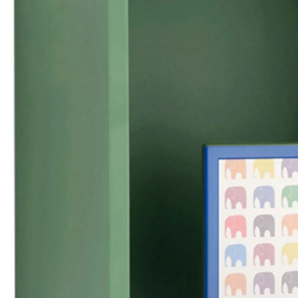 Pensile Cubo sospeso 2 vani a giorno linea Colorfull disponibile in vari colori