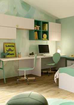 Pensile Cubo sospeso 4 Vani a giorno linea Colorfull disponibile in vari colori
