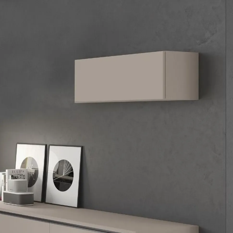 Pensile orizzontale sospeso ribalta / vasistas disponibile in 7 misure e 26 colorazioni