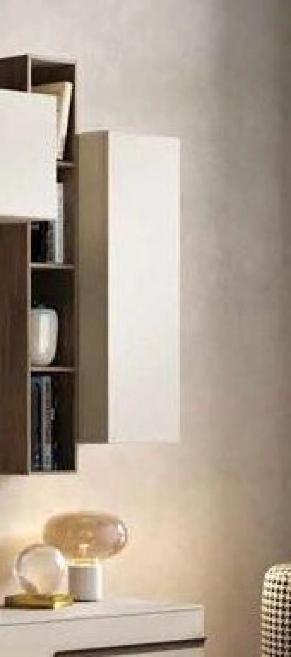 Pensile sospeso orizzontale o verticale linea Domino disponibile in varie misure e colori