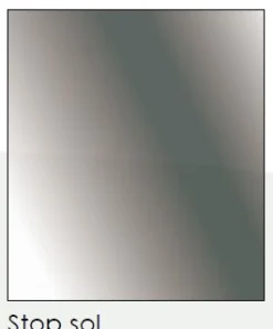 Pensile verticale con anta in vetro e struttura in 15 colorazioni