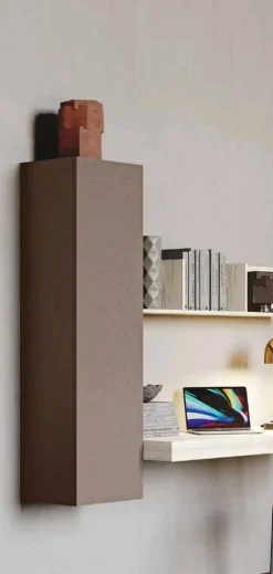 Pensile verticale sospeso colonna Oro disponibile in 3 misure e vari colori