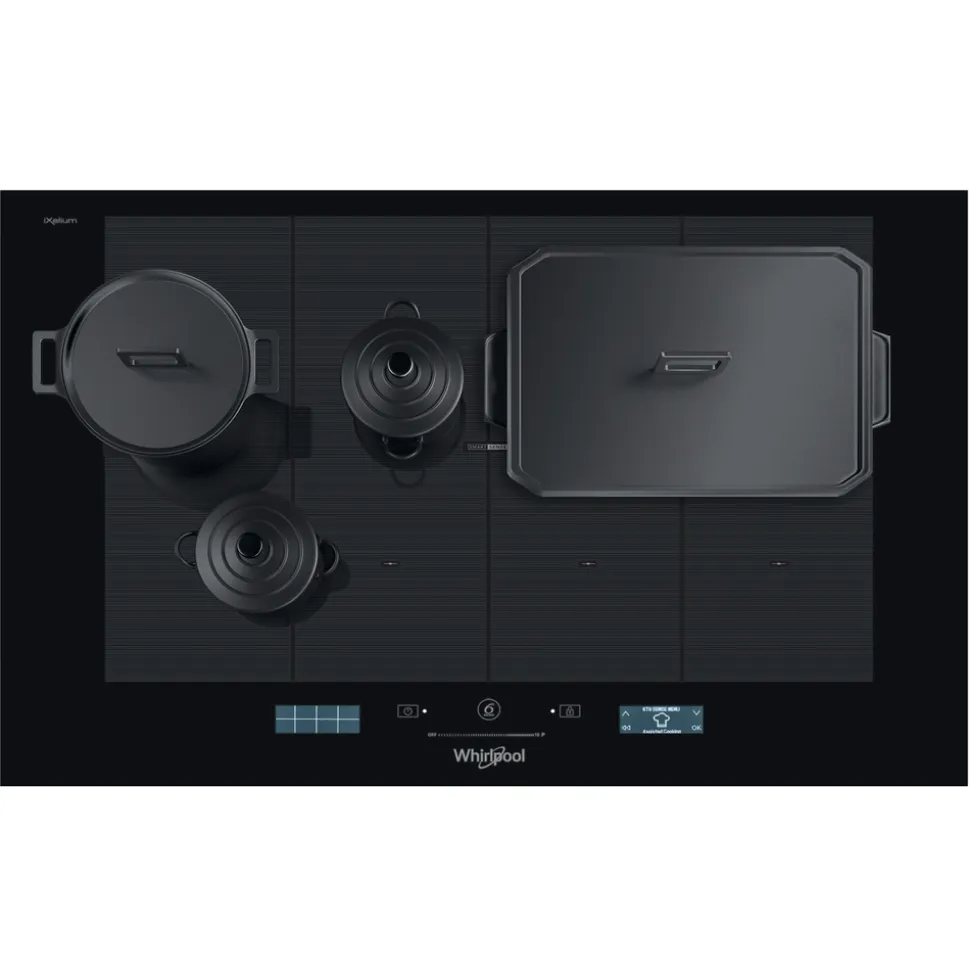 Piano cottura a induzione Whirlpool SMP778C/NE/IXL