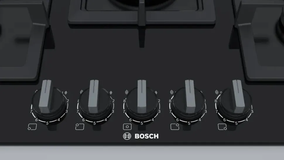 Piano cottura 5 Fuochi a gas Bosch PPQ7A6B20