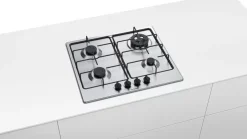 Piano cottura 4 Fuochi a gas Bosch PGH6B5B80