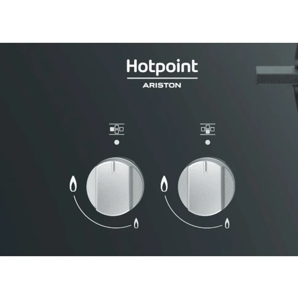Piano cottura 4 Fuochi a Gas Hotpoint HAGD61S/MR
