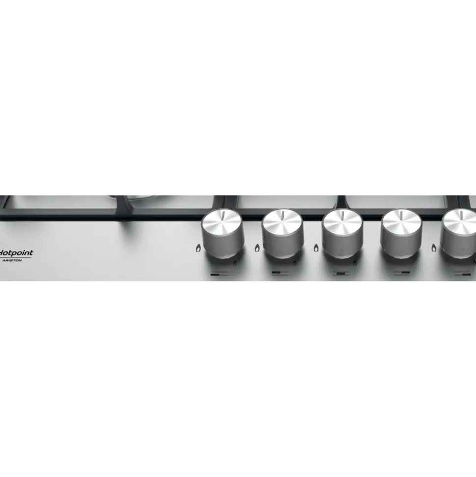 Piano cottura 5 Fuochi a Gas Hotpoint PPH75GD/IX