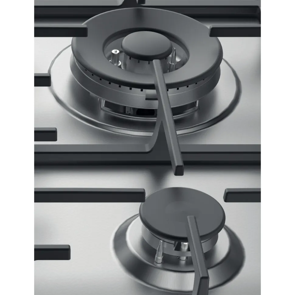 Piano cottura 4 Fuochi a Gas Hotpoint PPH60GD/IX