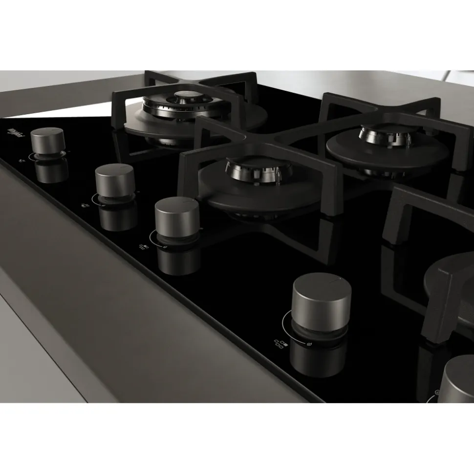 Piano cottura 5 fuochi a Gas Whirlpool GOA9523NB