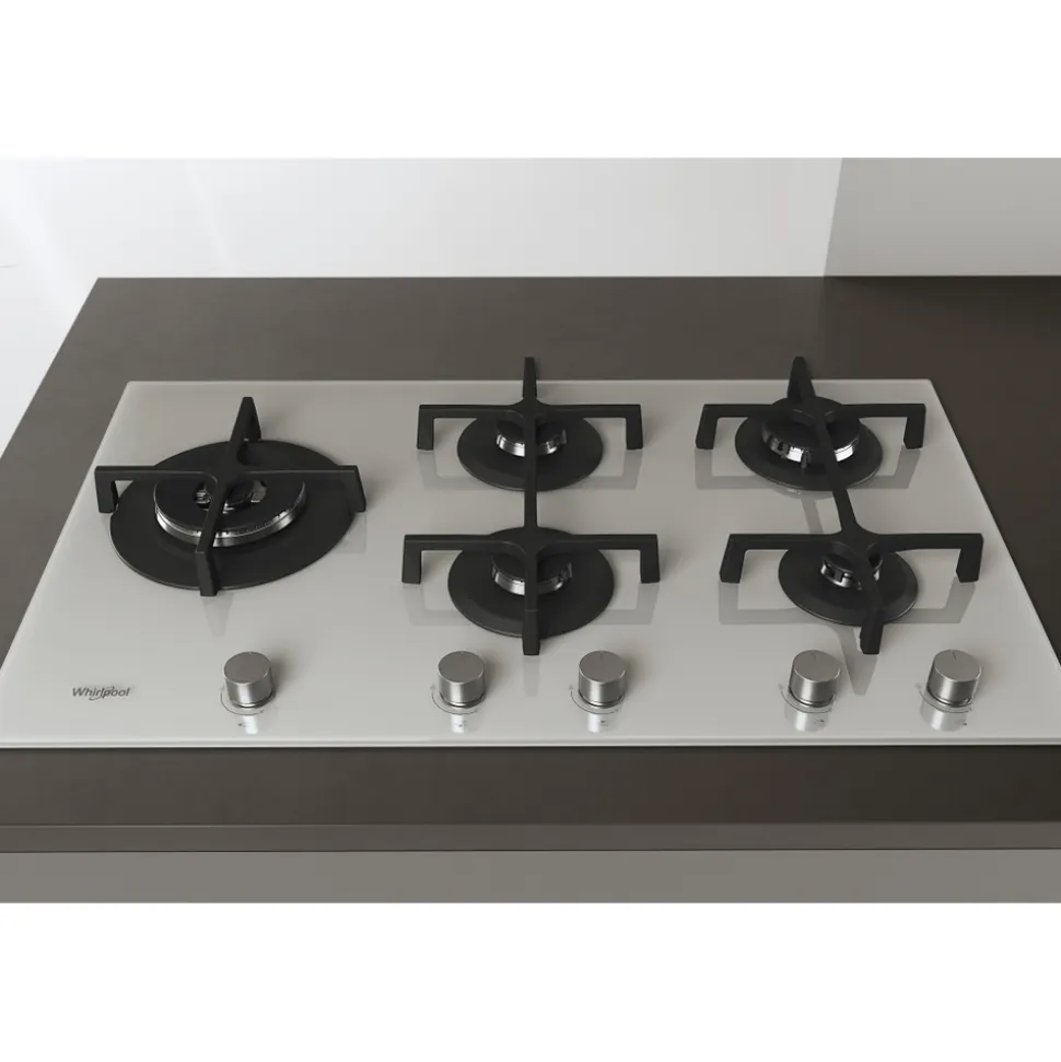 Piano cottura 5 fuochi a Gas Whirlpool GOA9523NB