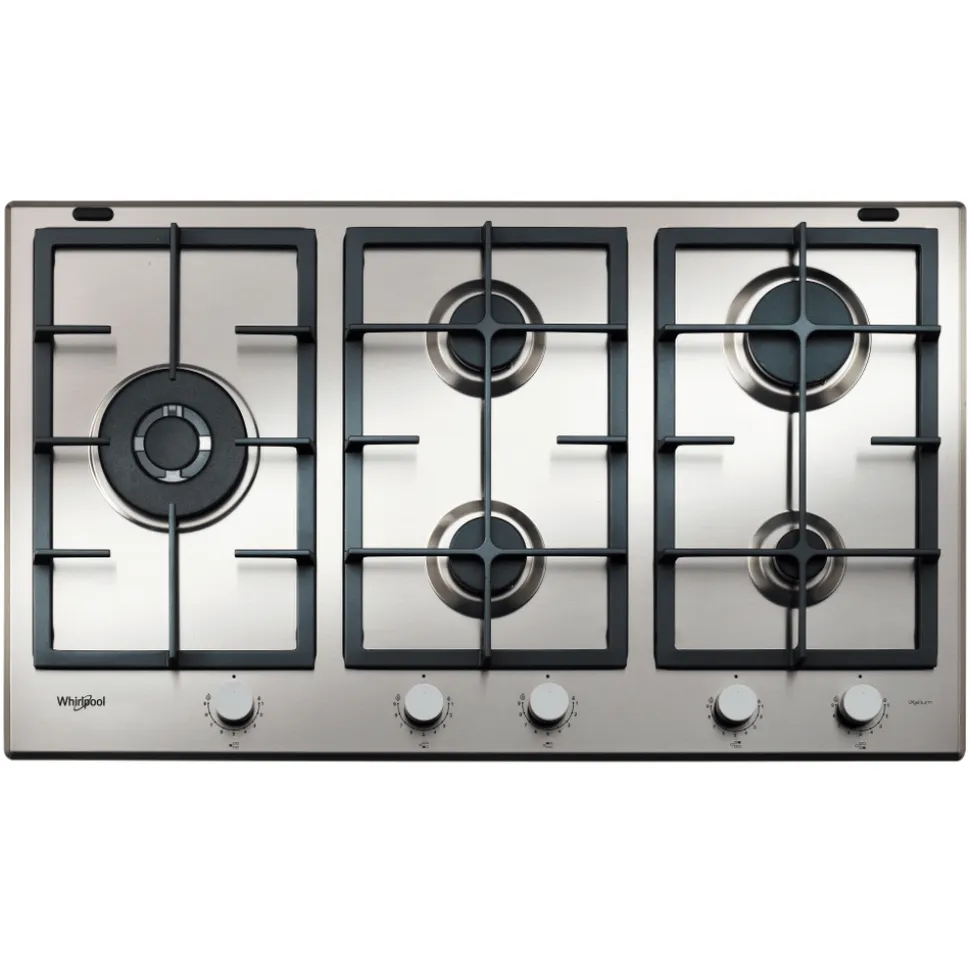 Piano cottura 5 fuochi a Gas Whirlpool GMAL9522/IXL