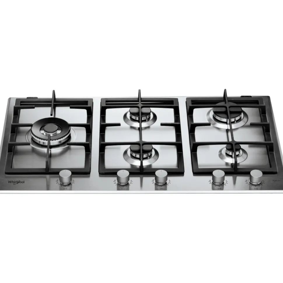 Piano cottura 5 fuochi a Gas Whirlpool GMAL9522/IXL