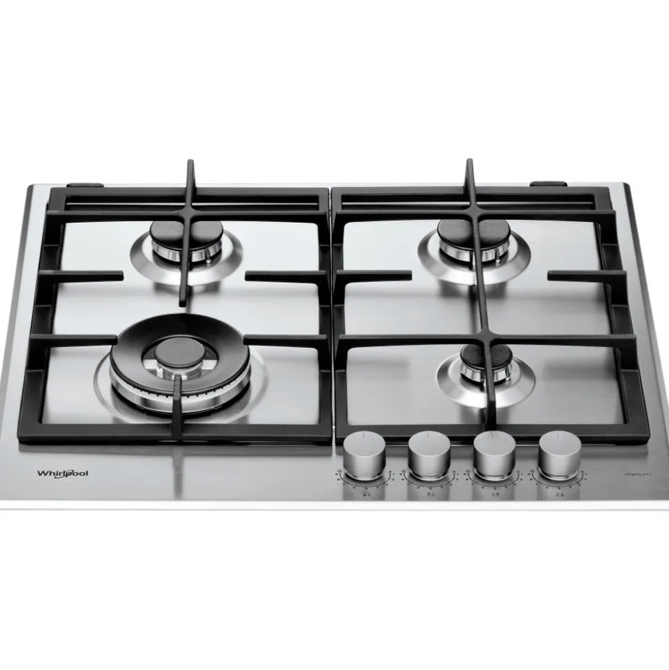 Piano cottura 4 fuochi a Gas Whirlpool GMAL6422/IXL
