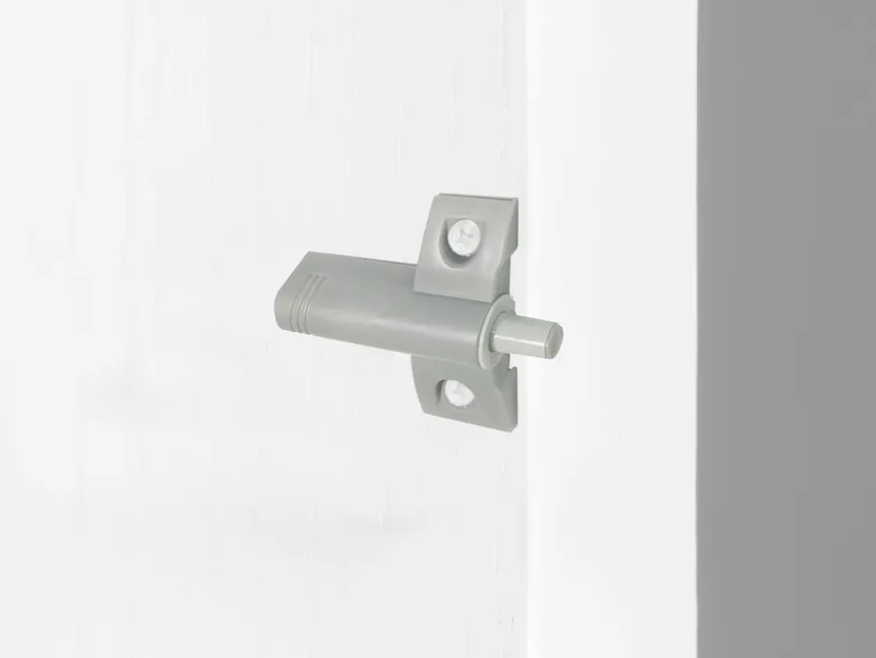 Pistoni ammortizzatori per porta a battente Minidamp 2, Chiusura soft, Tecnoplastica, Grigia