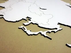 Planisfero da parete in tre misure - Berlino