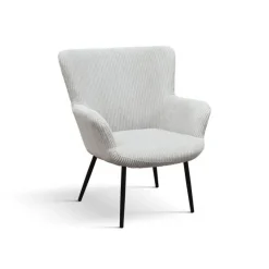 Poltrona imbottita in velluto Bloom disponibile in 4 colori
